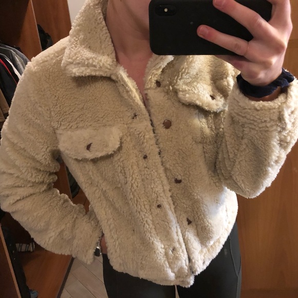 Vici Jackets & Blazers - Vici Collection Laredo Pocketed Sherpa Jacket.